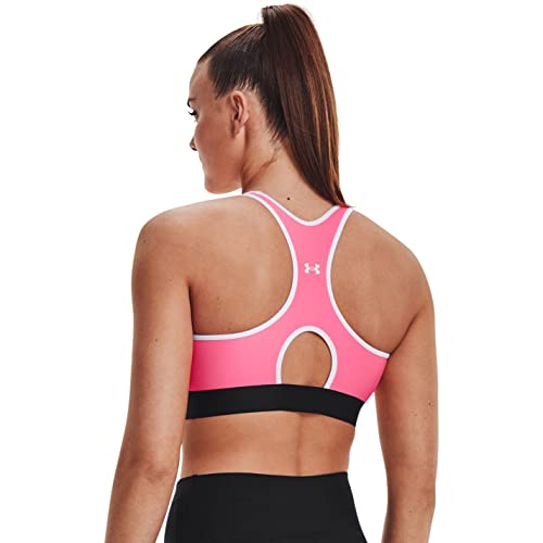 Image of Under Armour Women's Armour Mid Heathered Sports Bra