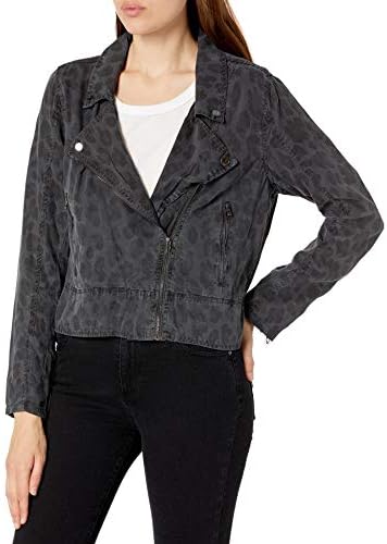 blanknyc leopard denim jacket