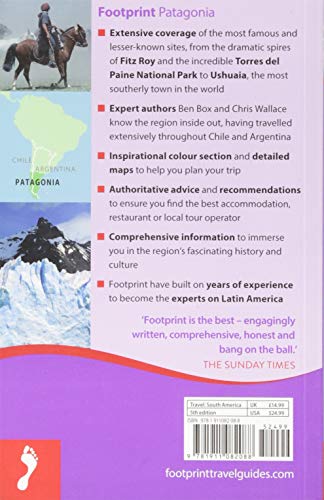 Footprint Handbook Patagonia [Lingua Inglese]