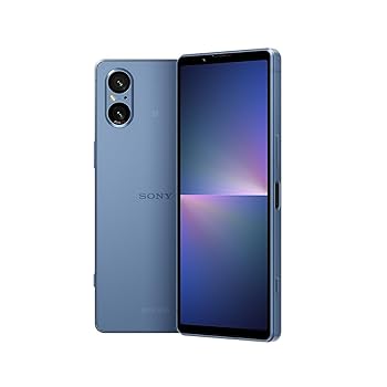 Sony Xperia 5 V – Blue - 6.1” 21:9 HDR OLED 120Hz - Triple