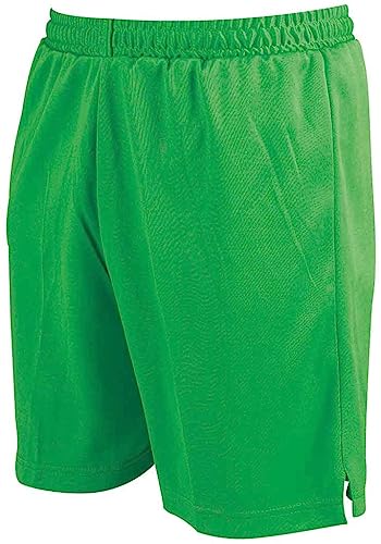 Precision Training Attack Polyester Football Adult’s Shorts, Green, XL (Waist 42-44 inch)