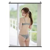 中田花奈 (19)アートポスター 装飾画 キャンバス家庭用・寝室用 壁画 黒軸付きビキニポスター絵画版画20