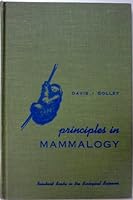 Principles in Mammalogy B0006AYN7U Book Cover