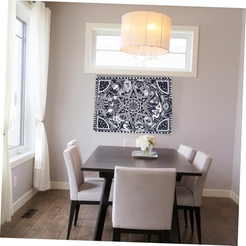 Tapiz de pared para fiestas BIUDECO, decoración textil práctica y ligera 5