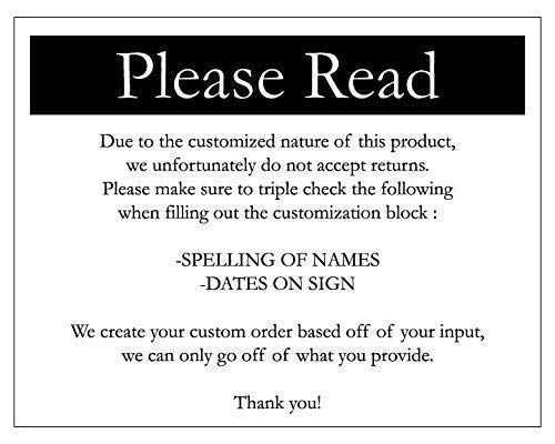 Rustic Welcome Sign For Weddings: Display Date & Couple Name, Personalized Welcome Wedding Sign, Weathered Oak Stain Wood Sign, Wedding & Reception Decorations #TOP4