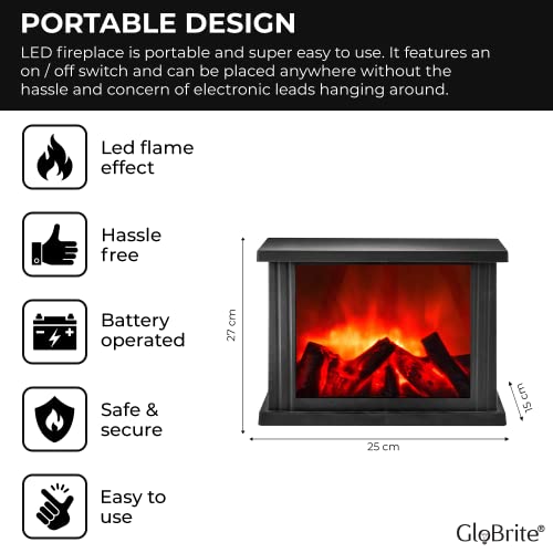 GloBrite, Lanterna a LED con effetto fiamma stile