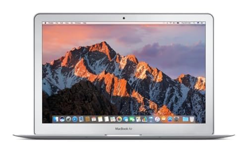 Image of Apple Mid 2017 MacBook Air with 1.8GHz Intel Core i5, 13-inch, 8GB RAM, 256GB SSD, Silver (Renewed)