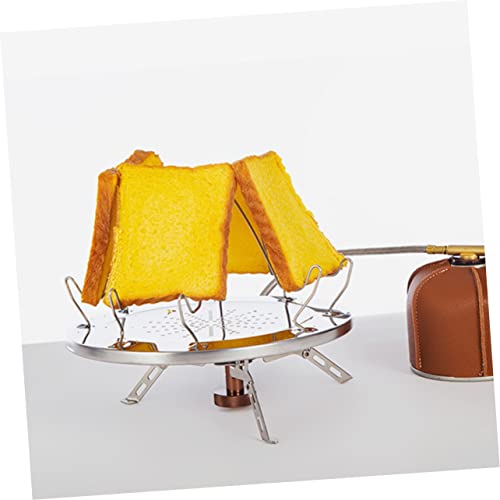 Luxshiny Grelha Fritadeira Torradeira Torradeira De Pão Ao Ar Livre Rack De Padeiros Torradeira De A