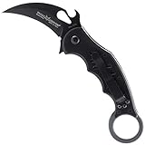 Fox 599 G10 Black Emerson Wave Folding Karambit