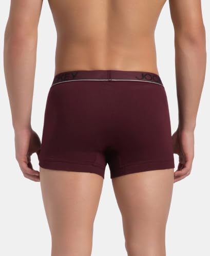 Image of Jockey 8015 Men Super Combed Cotton Solid Trunk (Pack of 2)