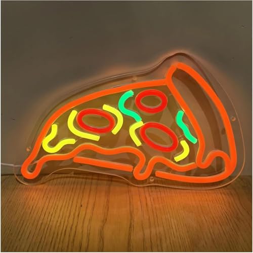 Néon signe Pizza pour créer une ambiance trattoria à la maison