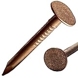 (50) Antique Hardware Depot – 1 Inch – Pure Copper Nails for Roofing, Flashing, Finish & Boat – 1