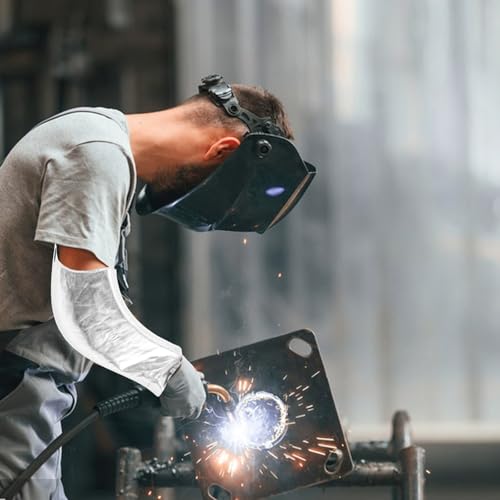 Mangas de brazo de aluminio resistentes al calor y cortes en laboratorios 4