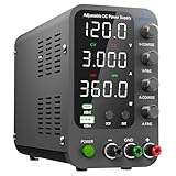 Jesverty DC Power Supply Variable, 0-120V 0-3A Switching Bench Power Supply with 20W USB & Type-C...
