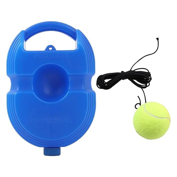 Rahisa Tennis Trainer Rebound Ball with String Solo Tennis Training Kit Portable Tennis Practice Rebounder Equipment Training Tools with Long Elastic Rope for Adults, Kids, Beginners (B0CZ137YJT) Amazon Price History, Amazon Price Tracker