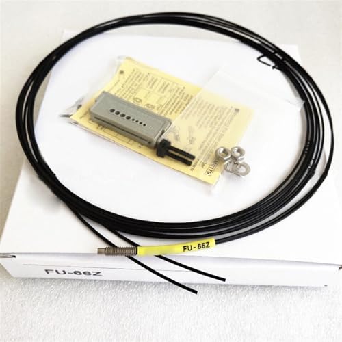 Sensor de fibra óptica FU-66Z cabezal M6 para maquinaria automatizada