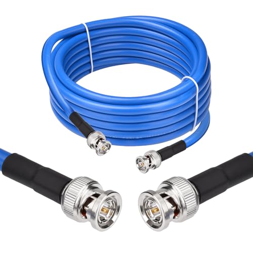 Câble SDI BNC mâle vers BNC coaxial RG6 Yuslao 75 ohm 4.5m pour convertisseur vidéo et enregistreur