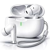 Fone de Ouvido Bluetooth 5.4 Sem Fio TWS Intra Auricular com Redução de Ruído, Controle Touch, Microfone Integrado, Estojo Carregador USB-C, Até 16h, Android e iPhone