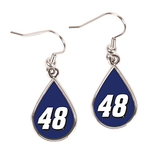 WinCraft NASCAR Jimmie Johnson Tear Drop Earring
