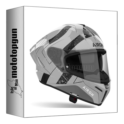 Casque intégral Airoh Matryx brillant l'élégance et la finition haut de gamme