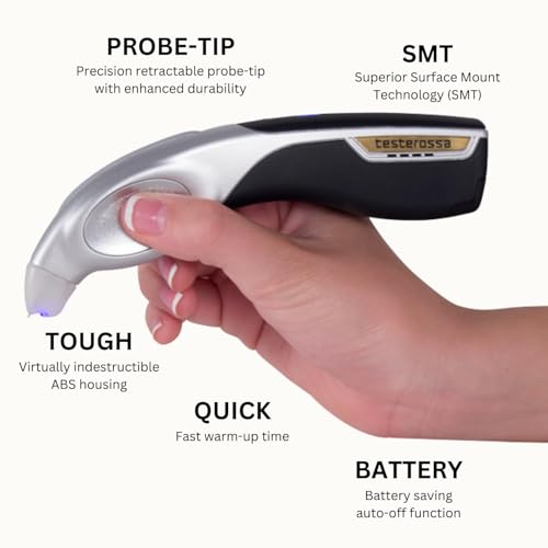 GemOro Testerossa Diamond Tester | Test Diamond, Moissanite, White Sapphire Gemstone | Precision Tool with Expert Professional Reading & Accuracy by GemOro - Image 7