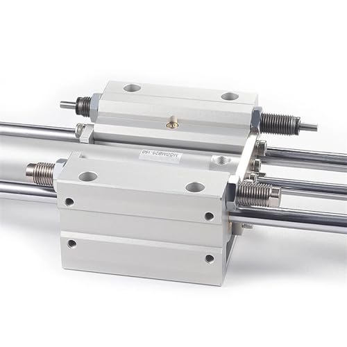 Cylindre pneumatique MGGMB à double guidage précis pour machine industrielle