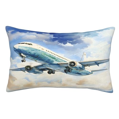 Fundas de almohada de avión de tinta con acabados de alta calidad 2