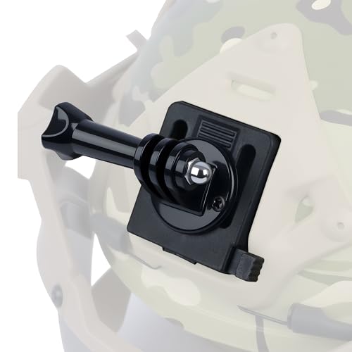 NVG Shroud Mount Tactical Helmet Accessories for Go Pro, Compatible with gopro Hero 13 12 11 10 9 8 7 6 5 DJI Osmo Insta360 AKASO and Sjcam Action Cameras