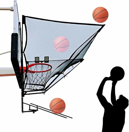 Ryanang Basketball Rebounder Shot Returner Shooting for Hoop Return Net Attachment