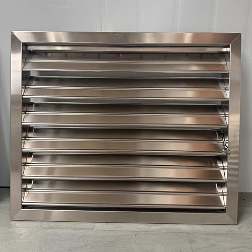 Puerta de Acceso de Acero Inoxidable para Isla de Barbacoa, Cocina Exterior, Calentador de Agua para Casas móviles con ventilación y Panel de Acceso Exterior para Cables de computadora (50 x