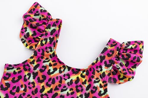 Image of LIZENS Girls Swimwear One Piece Swimsuit Toddler Cute Beach Bathing Suit