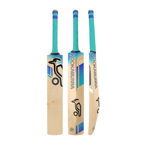 Batte de cricket Kookaburra Rapid 6.2 manche court bleu pour vos matchs du week-end