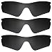 IMYTPFT 3 Compatible/Replacement for Lenses oakleys Radar Path Black Polarized