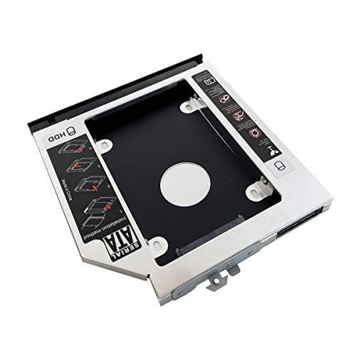 Caddy para 2do Disco Duro SSD para HP EliteBook 8560p 8570p miniatura 2