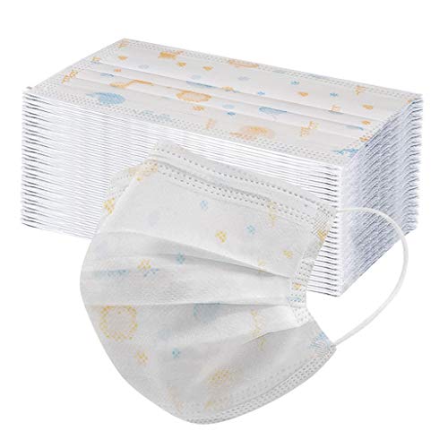 Preisvergleich Produktbild YIWULA 50 Stück Kinder Gesicht Bandanas Weihnachten einmalig (50 Stück B)