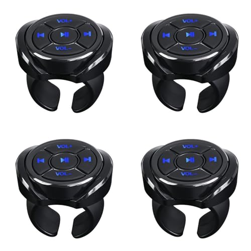 Télécommande Bluetooth voiture moto vélo volant pour contrôle musique à distance