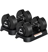 Amazon | 【日本企業】ダンベル 可変式 12kg 2個セット アジャスタブル 