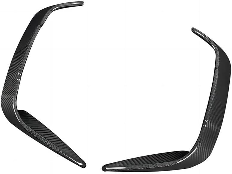Compatible for BMW 4 Series G22 G23 21-Up Dry Carbon Fiber Bumper Vent Trim Canards Fender Flares Front Rear Air Dam Cover Wind Blade(Front Flares)