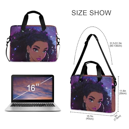 Funda para portátil ALZA de mujer africana 13-15.6 pulg miniatura 4