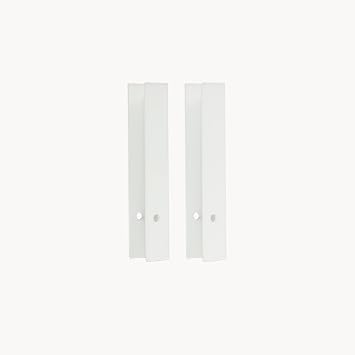 Baby Gate Fixed Slots for Connecting Extensions and Baby Gate Which Make the Gate More Stable and SturdyWhite,Medium