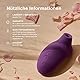 LELO SONA 2 Cruise Klitoris Sauger für Frauen mit Schallwellen, Auflegevibrator mit Cruise Control für gesteigerte Aufregung, Druckwellenvibrator für Frauen in Black