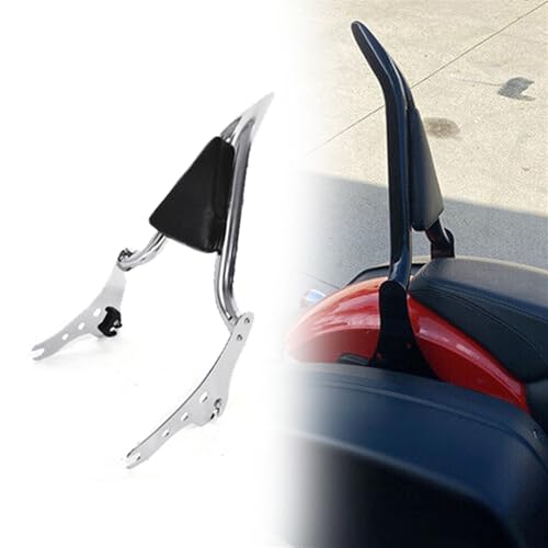Sissy Bar Noir 22 Pouces Harley Softail FXLRS pour Week-end Duo