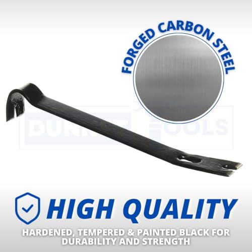 Dunnet Tool 15 Inch Utility Bar Heavy Duty Forged Carbon Steel 375mm Flat Pry Bar Nail Puller Remover Tool Floor Board Lifting Crowbar Wrecking Tool Multi Use Crow Bars Heavy Duty Hand Tools 7 Dunnet Tool 15 Inch Utility Bar Heavy Duty Forged Carbon Steel 375mm Flat Pry Bar Nail Puller Remover Tool Floor Board Lifting Crowbar Wrecking Tool Multi Use Crow Bars Heavy Duty Hand Tools - Image 7