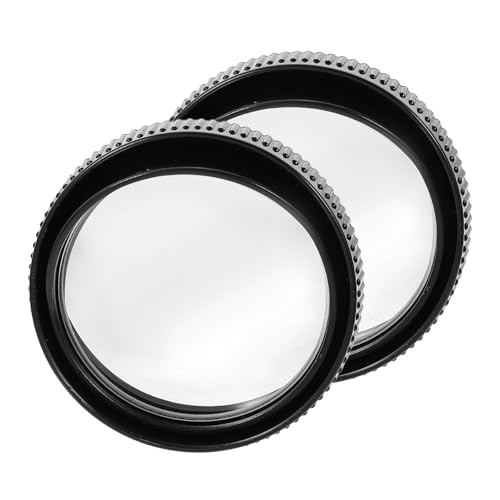 TINEASUR 1 Pair Adjustable Suction Cup Blind Zone Mirror for Enhanced Safety Rotatable Car Mirror Accessory Easy Installation for All Vehicles for Parking Maneuvering