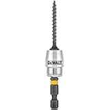 DEWALT FlexTorq Magnetic Bit Holder, Impact Ready, 2-Inch (DWA2SLVIR)