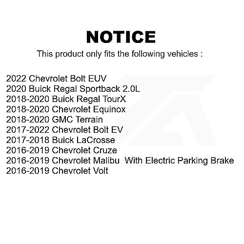 Ceramic Disc Brake Pads Tec-1857 For Chevrolet Equinox Cruze Gmc Terrain Volt Bolt Ev Buick Lacrosse Bmw X7 Regal Sportback Tourx Euv #TOP1