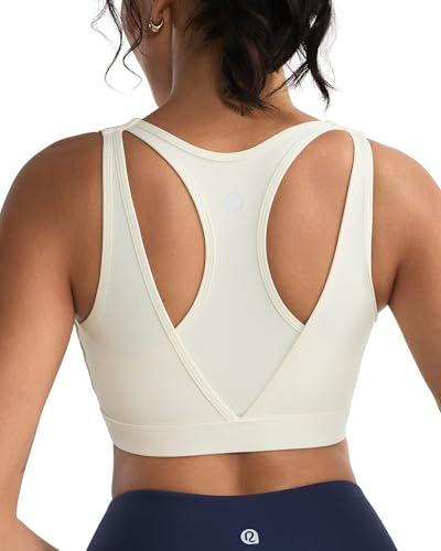 RUNNING GIRL WX3052 High-Impact Racerback Sports Bra with Molded Cups
