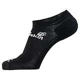 Jack Wolfskin Socken Casual Organic Low Cut, Black, 41-43