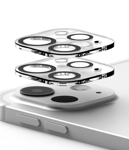 Ringke Camera Glass Compatible with iPad Pro 11 & 13 Inch (M4 2024, M5 2025) Camera Lens Protector [Multi-Layer Protection] Tempered Glass - 2 Pack