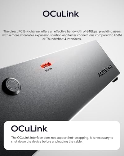 External Graphics Card Enclosure eGPU